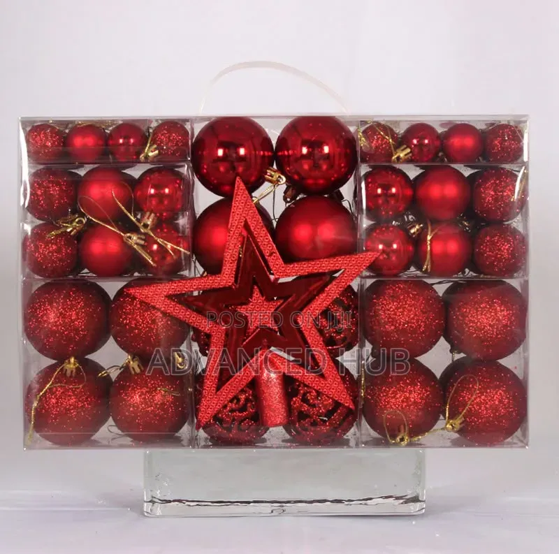101pc Christmas Decor Ball Set
