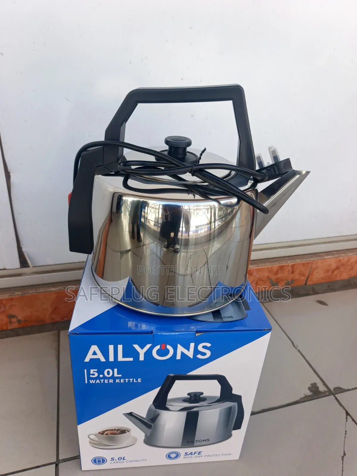 Ailyons 5.0l Electric Kettle – Huge 5 Liters Capacity (Brand New