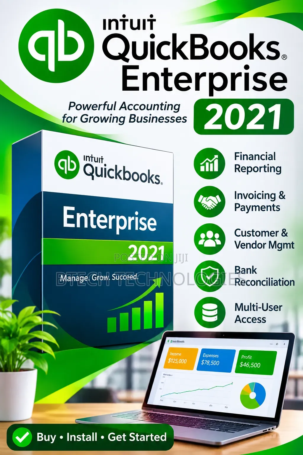 QuickBooks Enterprise 2022 Accounting Software