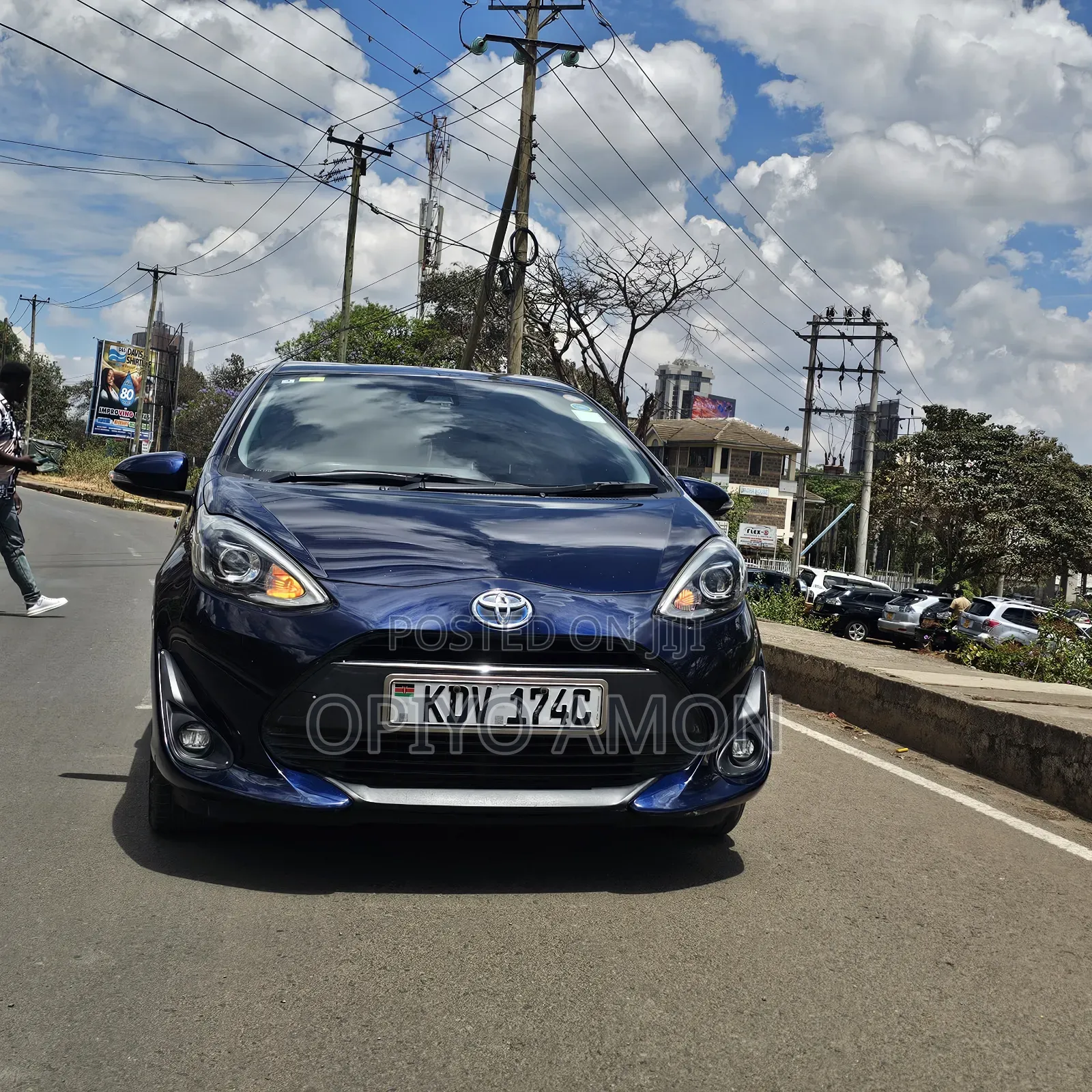 Toyota Aqua 2018 Blue