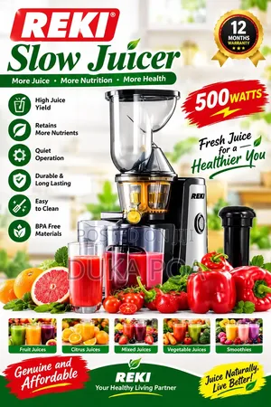 Reki Slow Juicer 500W Slow Juicer Extractor