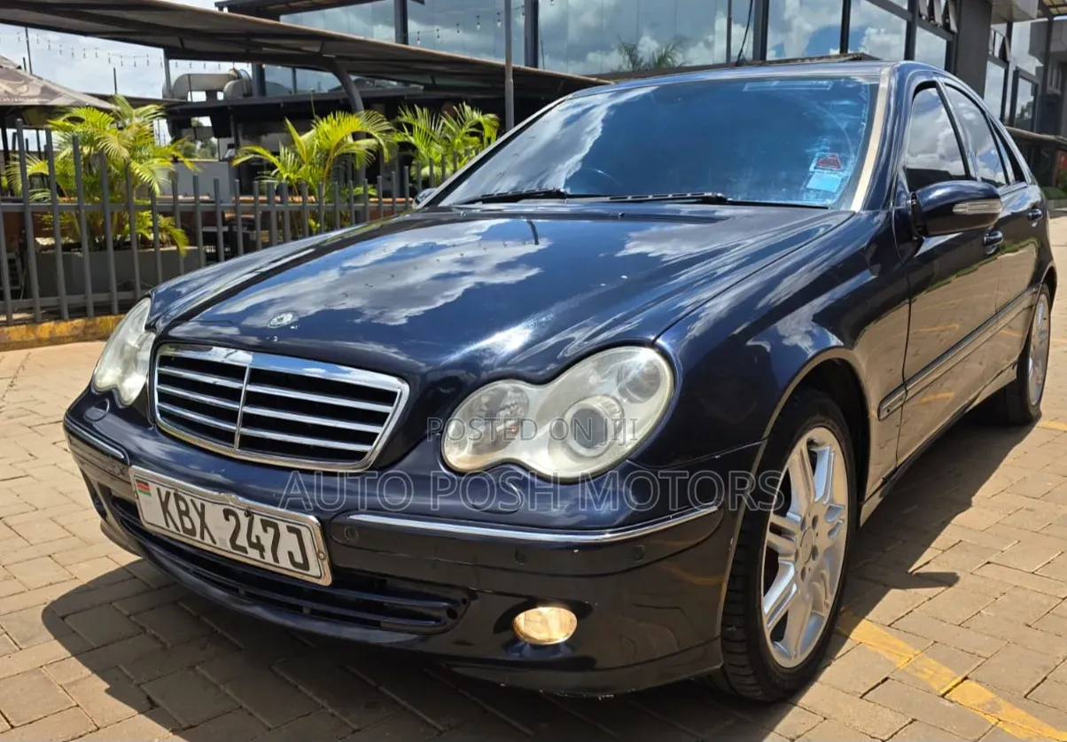 Mercedes-Benz C230 2006 Blue