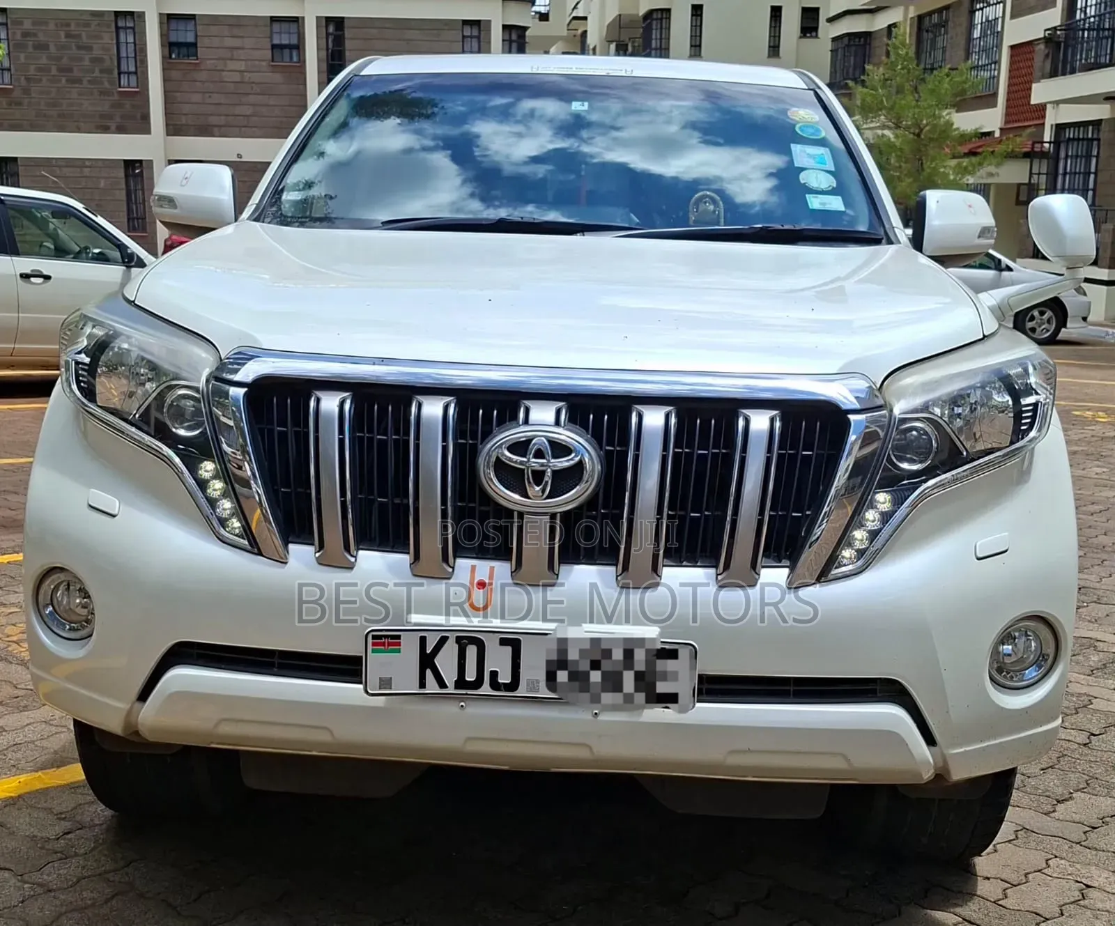 Toyota Land Cruiser Prado 2.7 VVT-i 2015 White