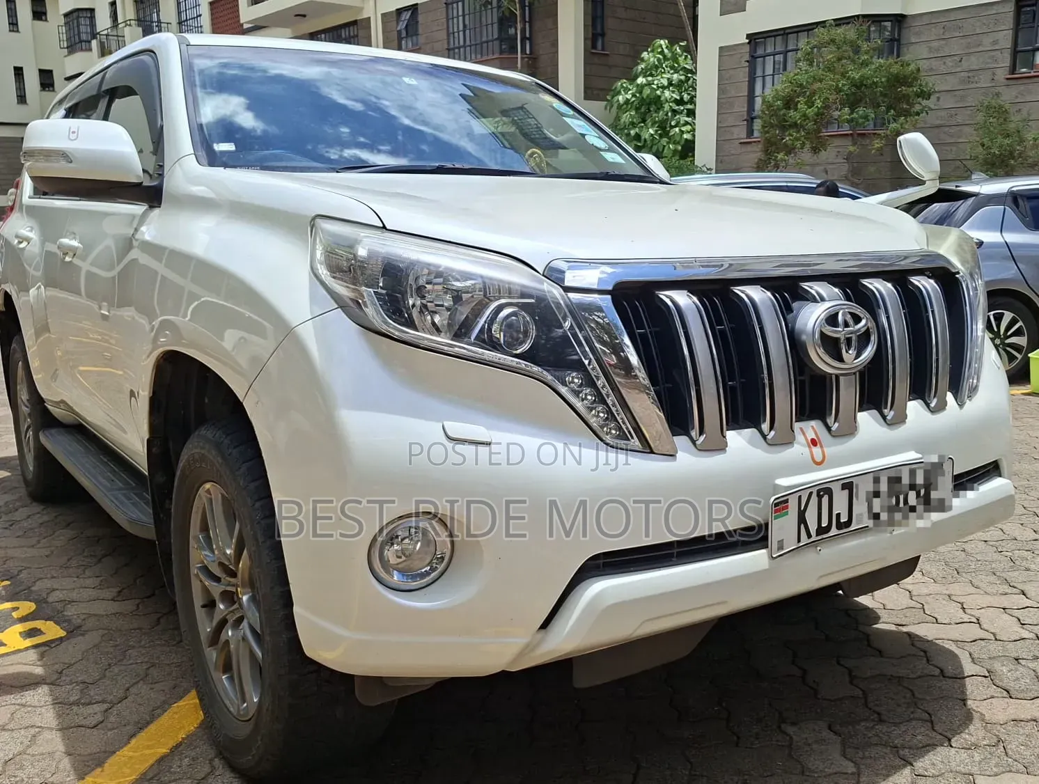 Toyota Land Cruiser Prado 2.7 VVT-i 2015 White