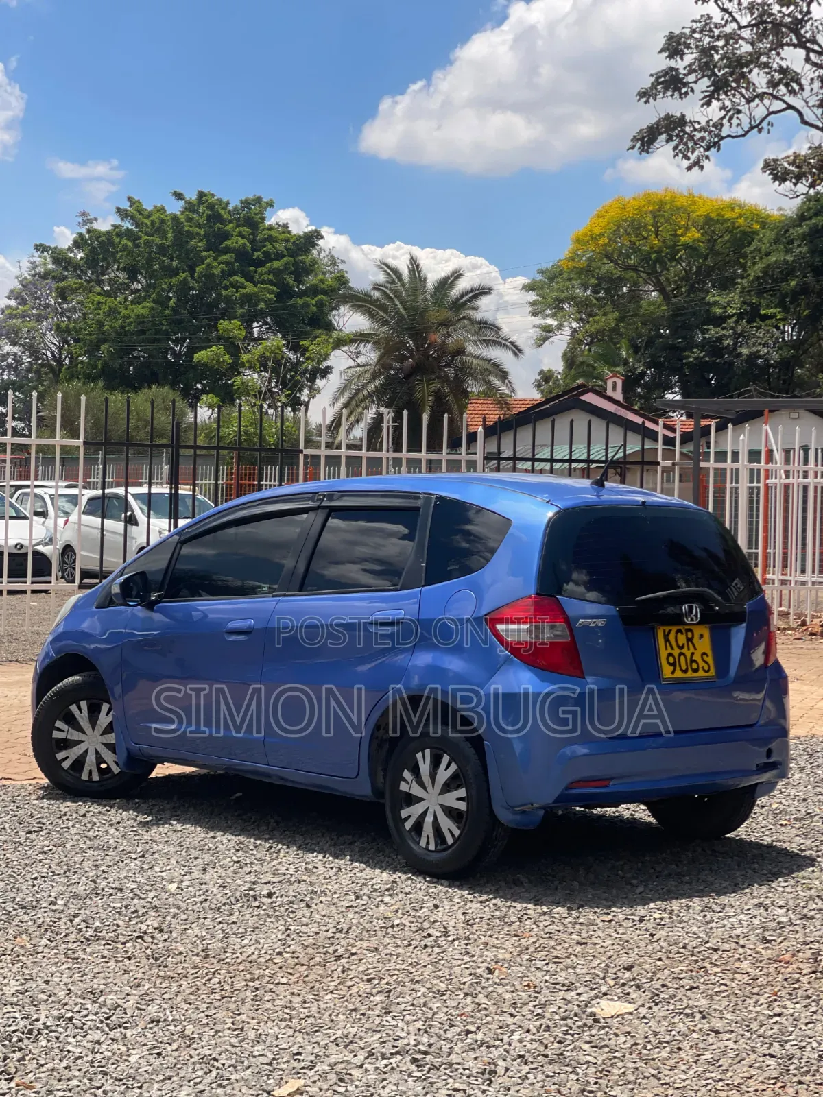 Honda Fit 2011 Blue