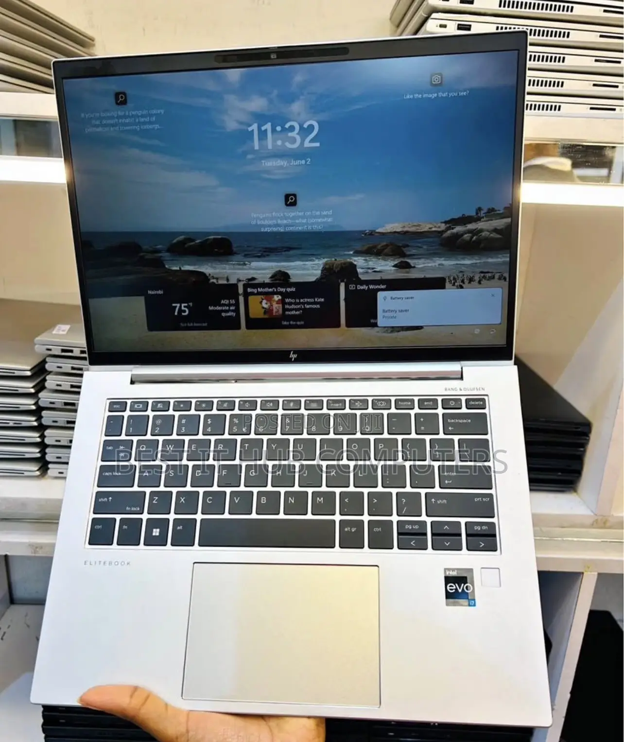 Laptop HP EliteBook 840 G10 8GB Intel Core i5 SSD 256GB
