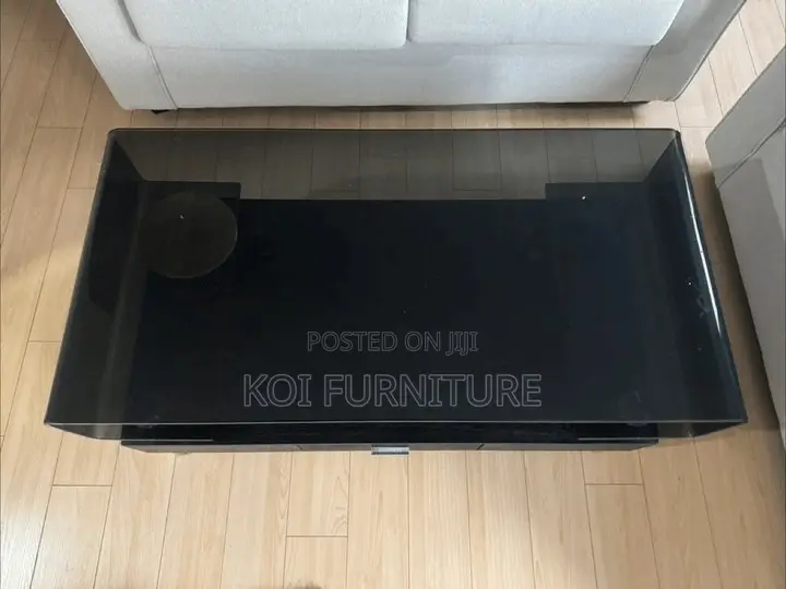 Coffee Table : Modern Black Wooden Coffee Table