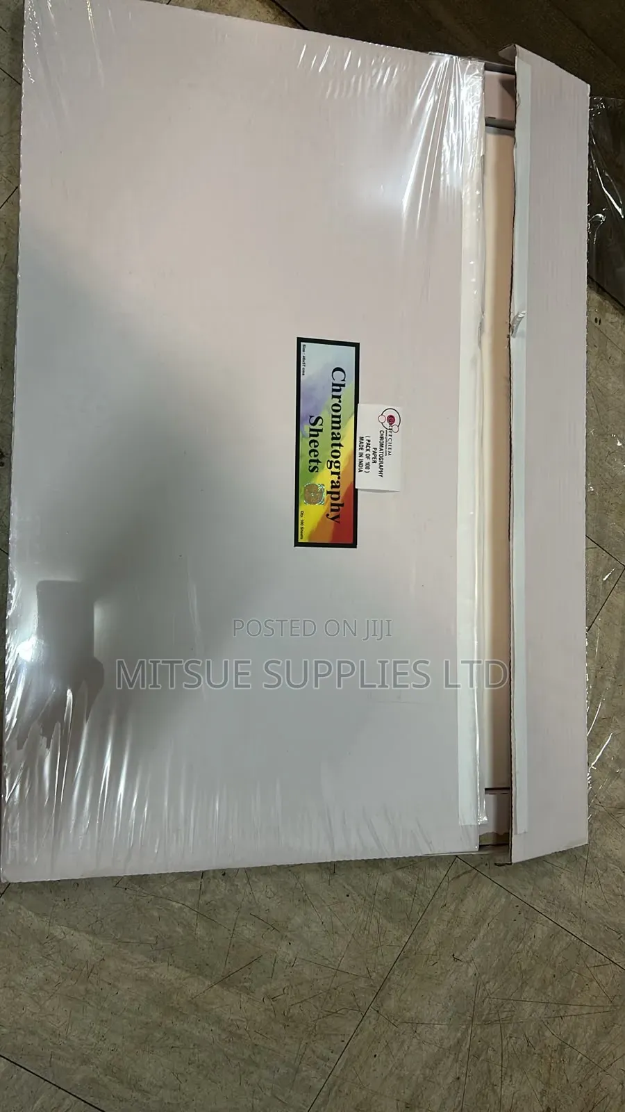 A Set of 10 Chromatography Paper 460X570