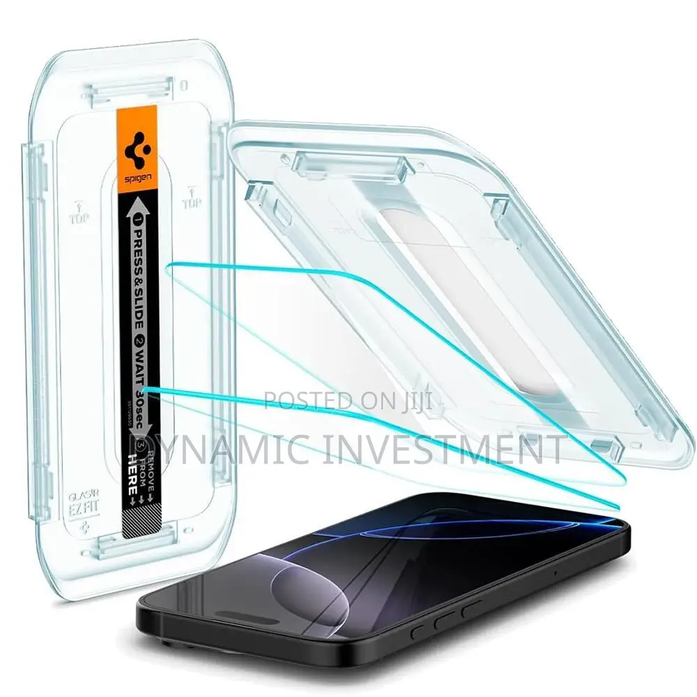 iPhone 18 Pro SPIGEN EZ Fit Pro 2PCS Screen Protector/Guard WITH TRAY
