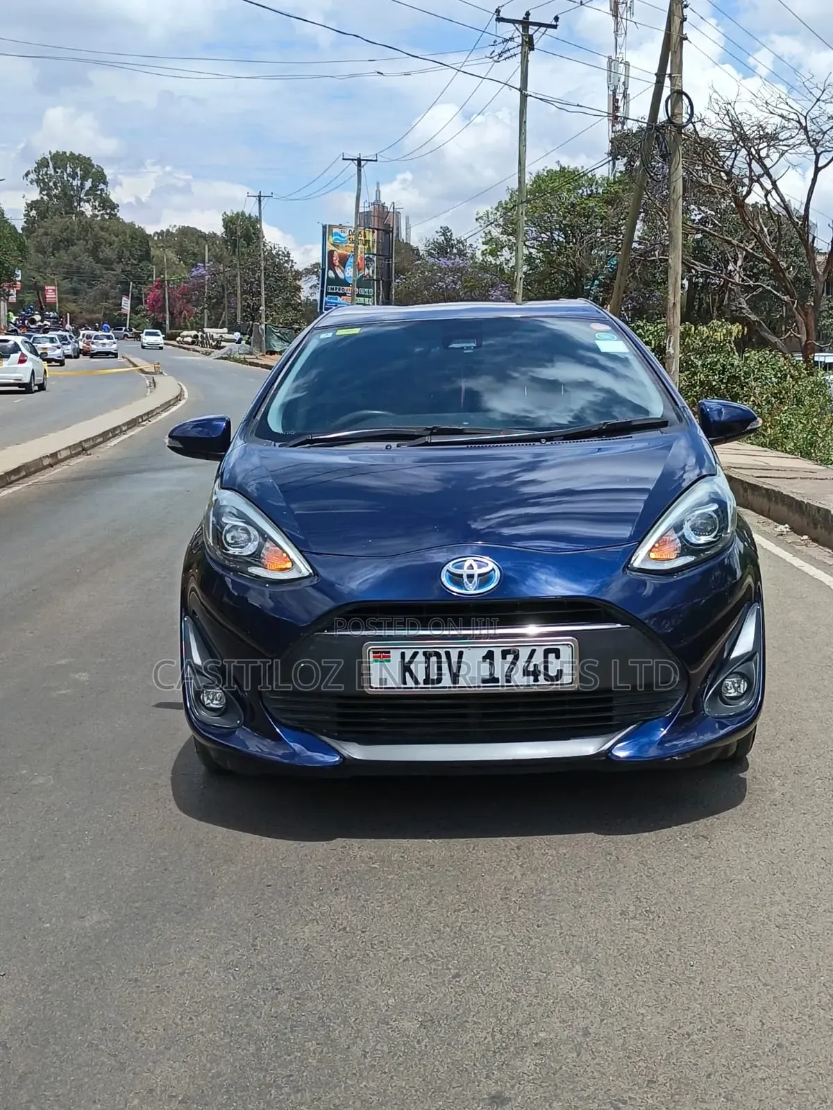 Toyota Aqua 2018 Blue