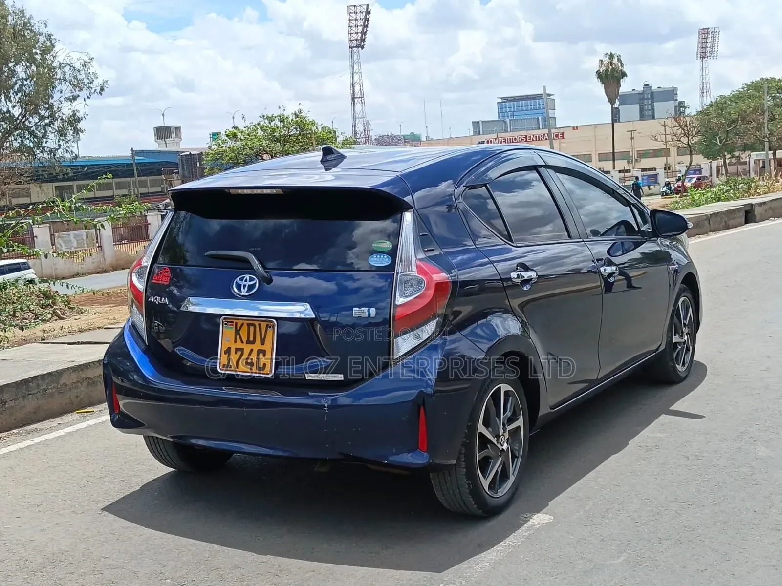 Toyota Aqua 2018 Blue