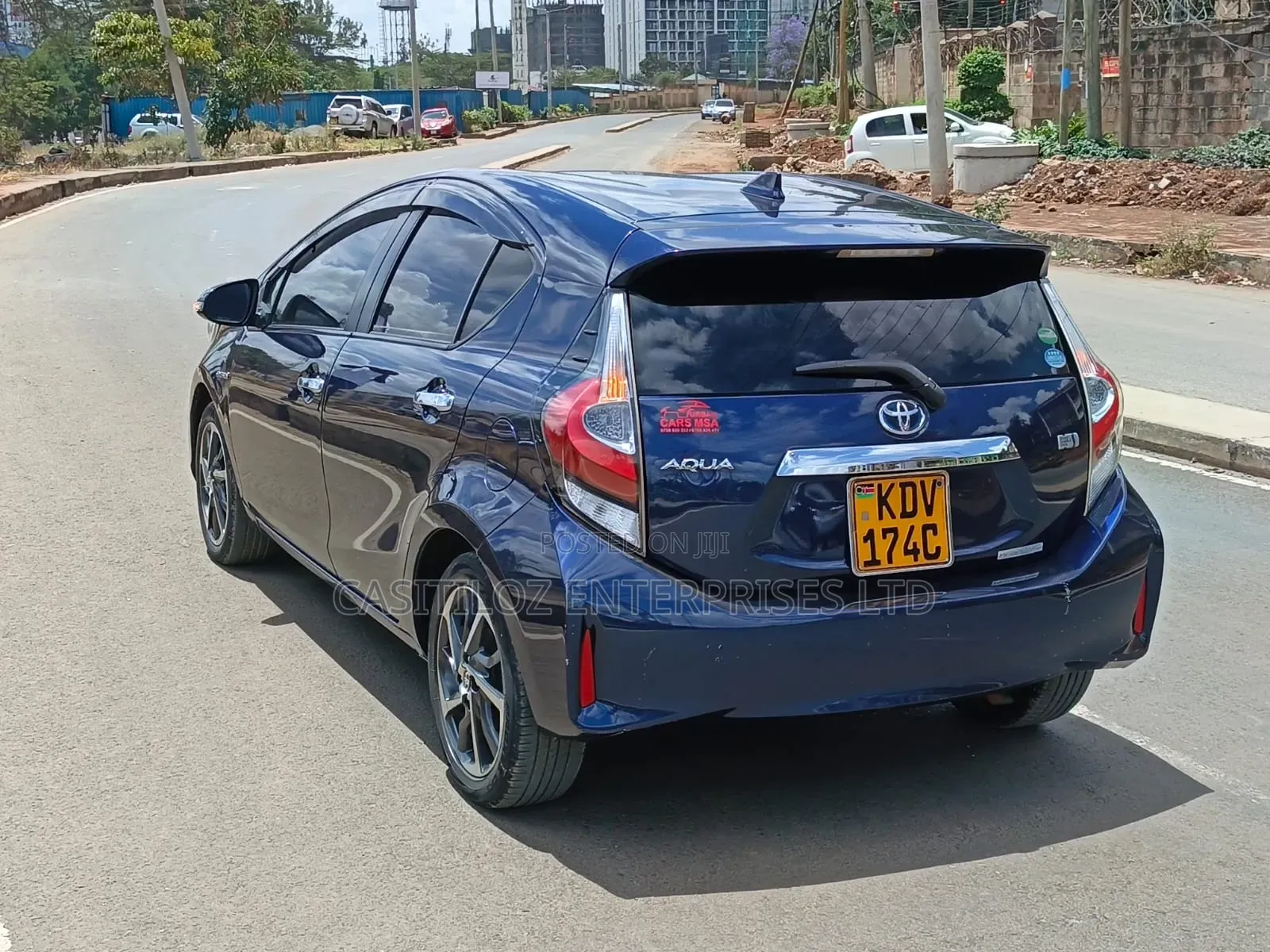 Toyota Aqua 2018 Blue