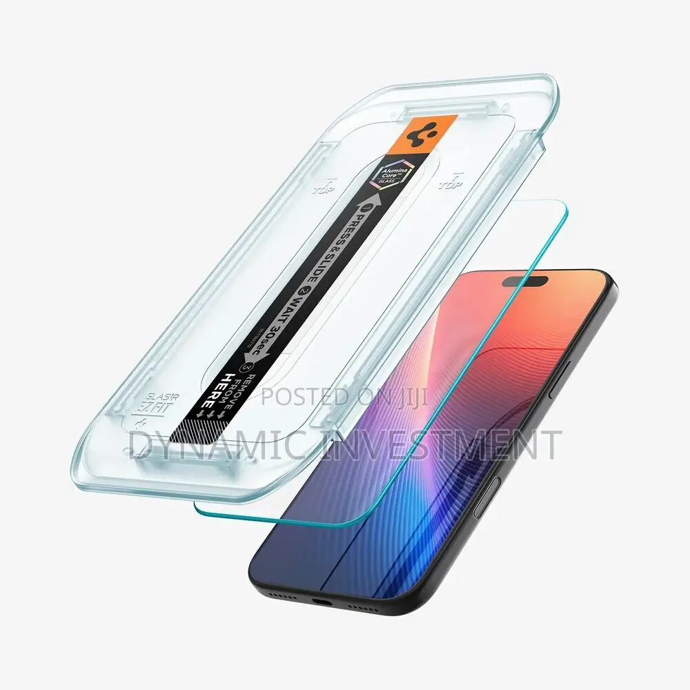 iPhone 18 Pro SPIGEN EZ Fit Pro 2PCS Screen Protector/Guard WITH TRAY
