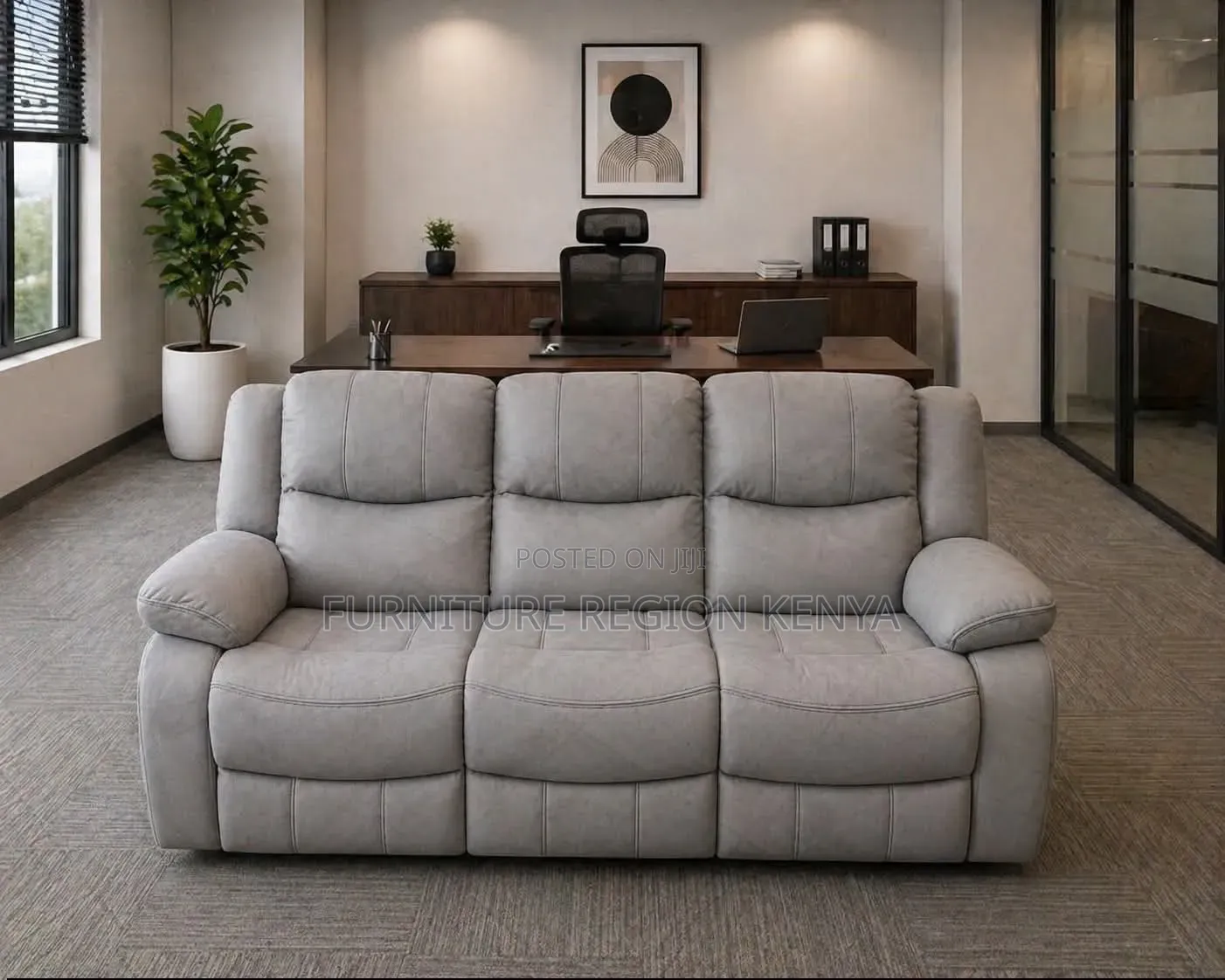 3 Seater Luxurious Recliner Sofa