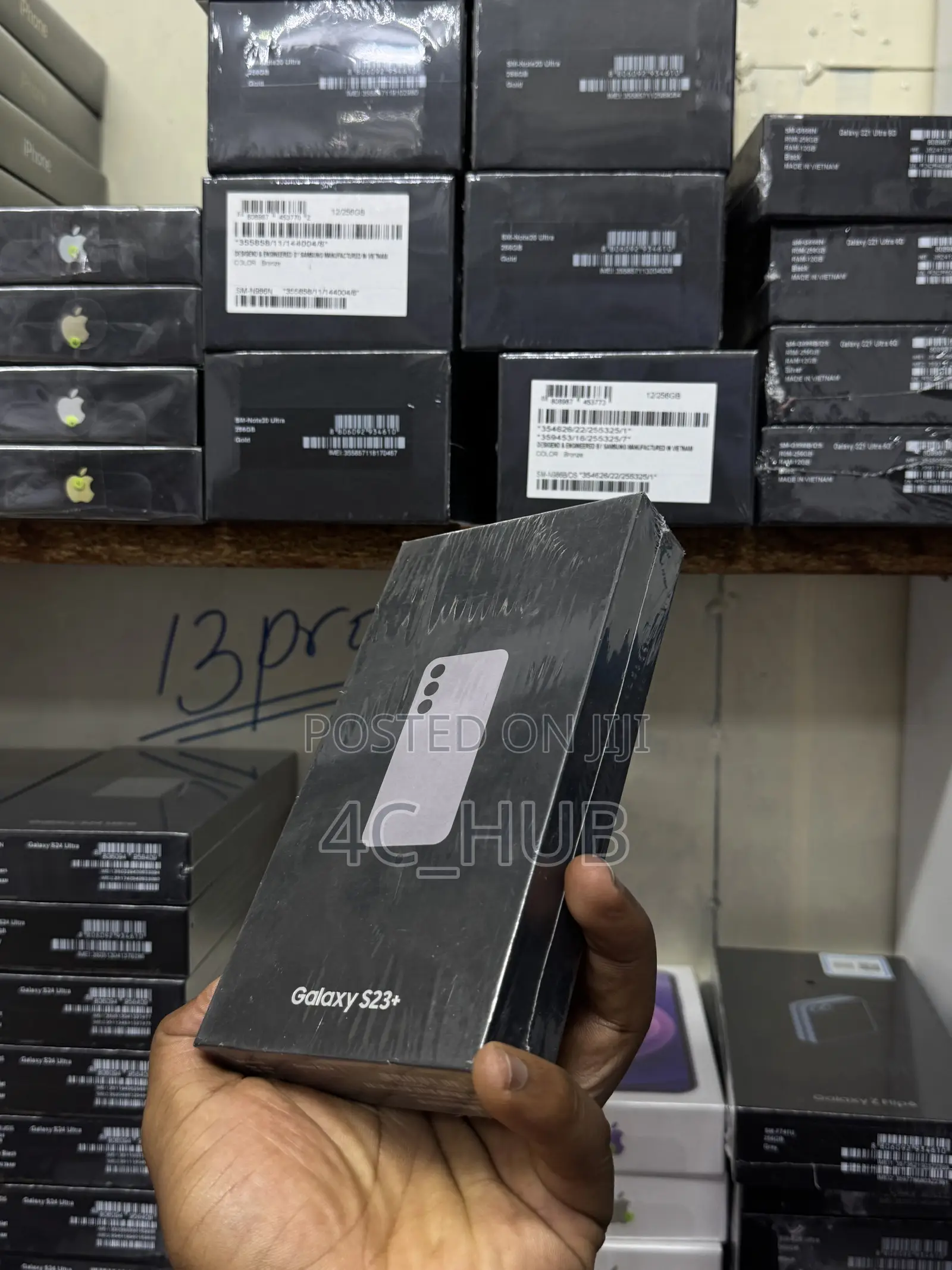 New Samsung Galaxy S23+ 256 GB Black
