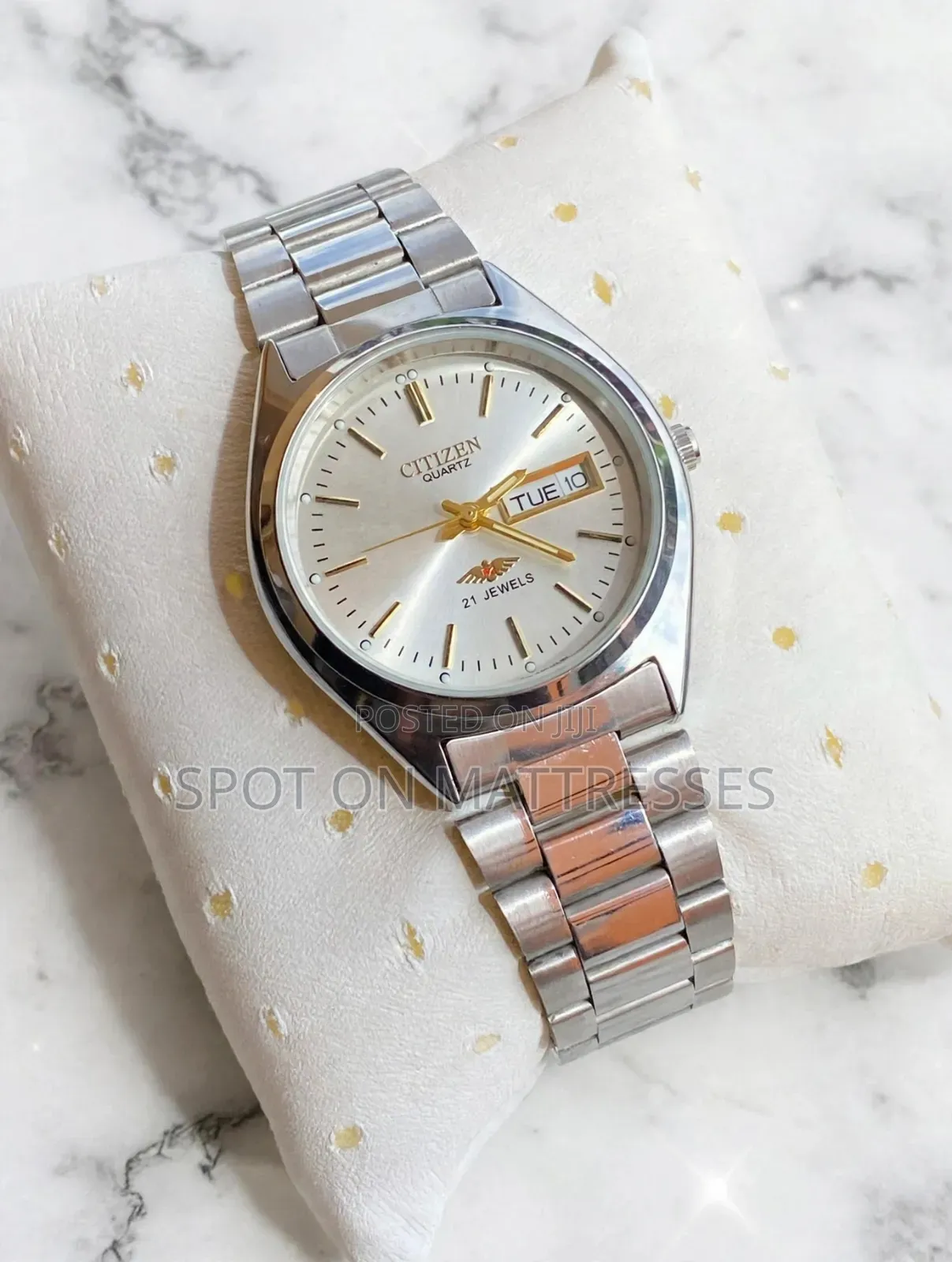 Affordable Classic Watch for Men. Citizen Brand. Silver in Colour.