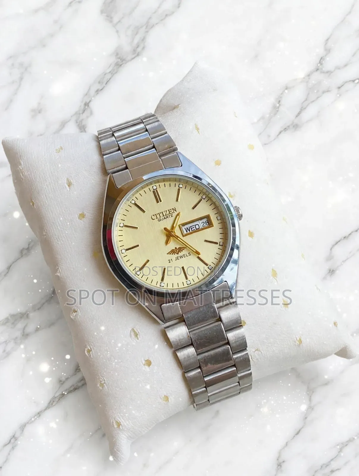 Affordable Classic Watch for Men. Citizen Brand. Silver in Colour.