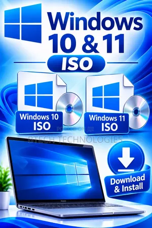 Windows 10 & 11 ISO Pre-Activated– OS Installation Software