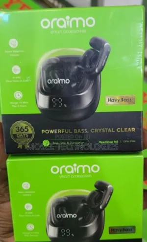 Oraimo OpenSnap N2 OPN-374N Open-Ear Wireless Earbuds