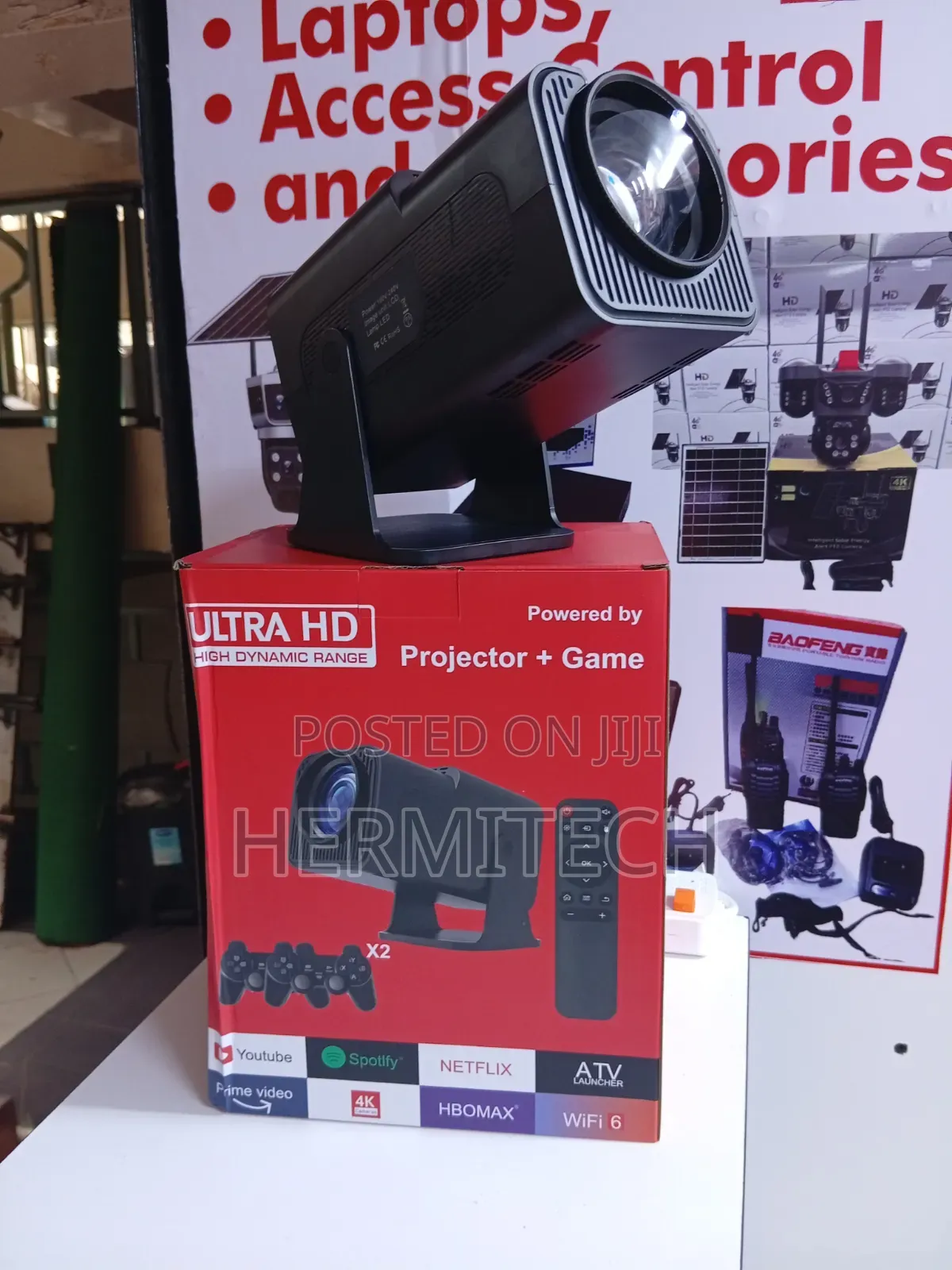 HY320 Portable Android Gaming Projector for Flexible Home Use