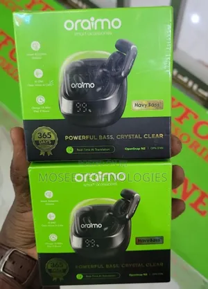 Oraimo OpenSnap N2 Comfortable Open-Ear Earbuds 