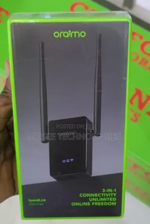 Oraimo SpeedLink OSH-014A 3-in-1 WiFi Range Extender