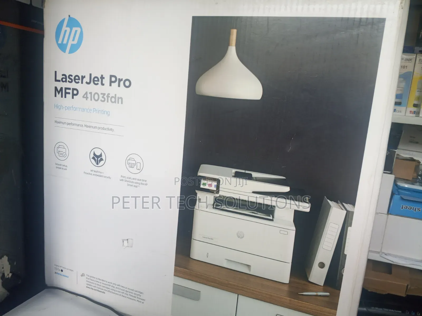 HP LaserJet Pro MFP 4103fdn Printer– High-Speed Office Laser Printer