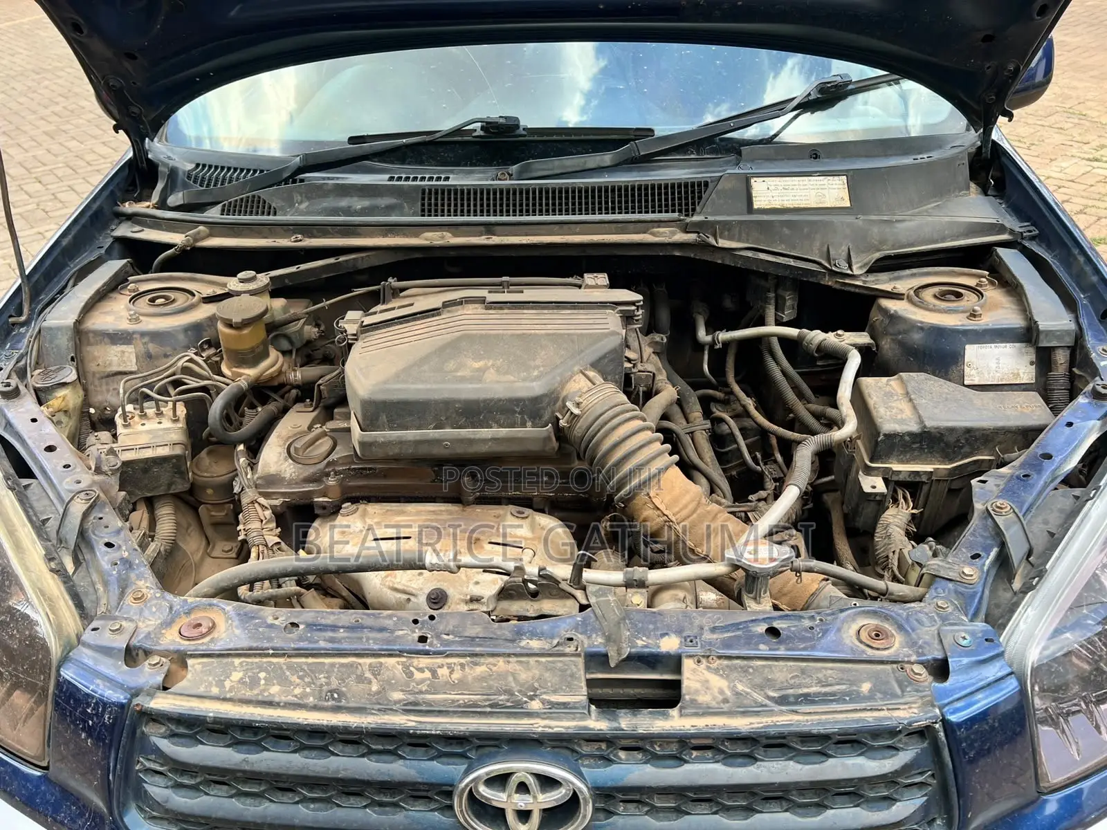 Toyota RAV4 2002 Blue