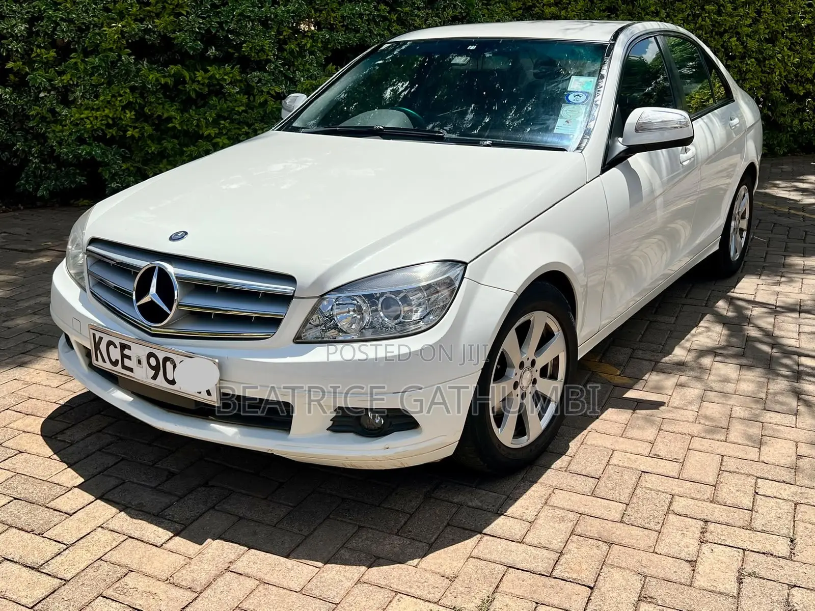Mercedes-Benz C200 2008 White