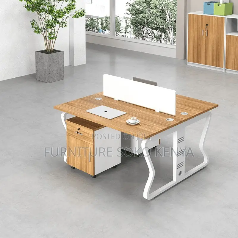 Office Desk : 2-Way Shared Office Workstation