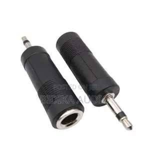 Gen 3.5 Male to 6.35 Female Adapter Microphone 3.5mm 6.5mm Jack Audio