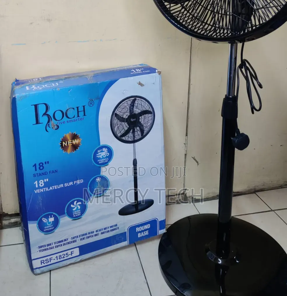 Roch 18" Efficient Stand Fan
(Rsf-1825-F)