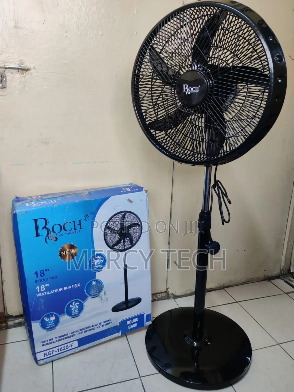 Roch 18" Efficient Stand Fan
(Rsf-1825-F)