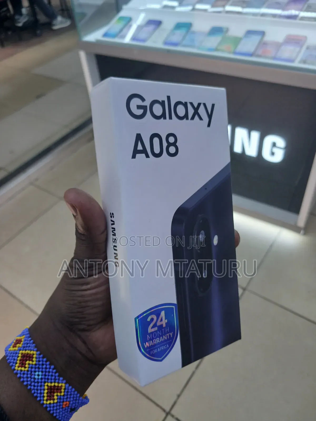 New Samsung Galaxy A08 64 GB Black
