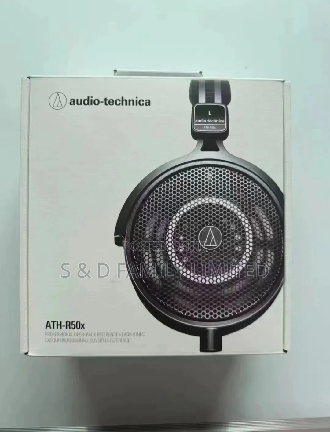 Audio-Technica ATH-R50x Professional Open-Back Reference Headphones.