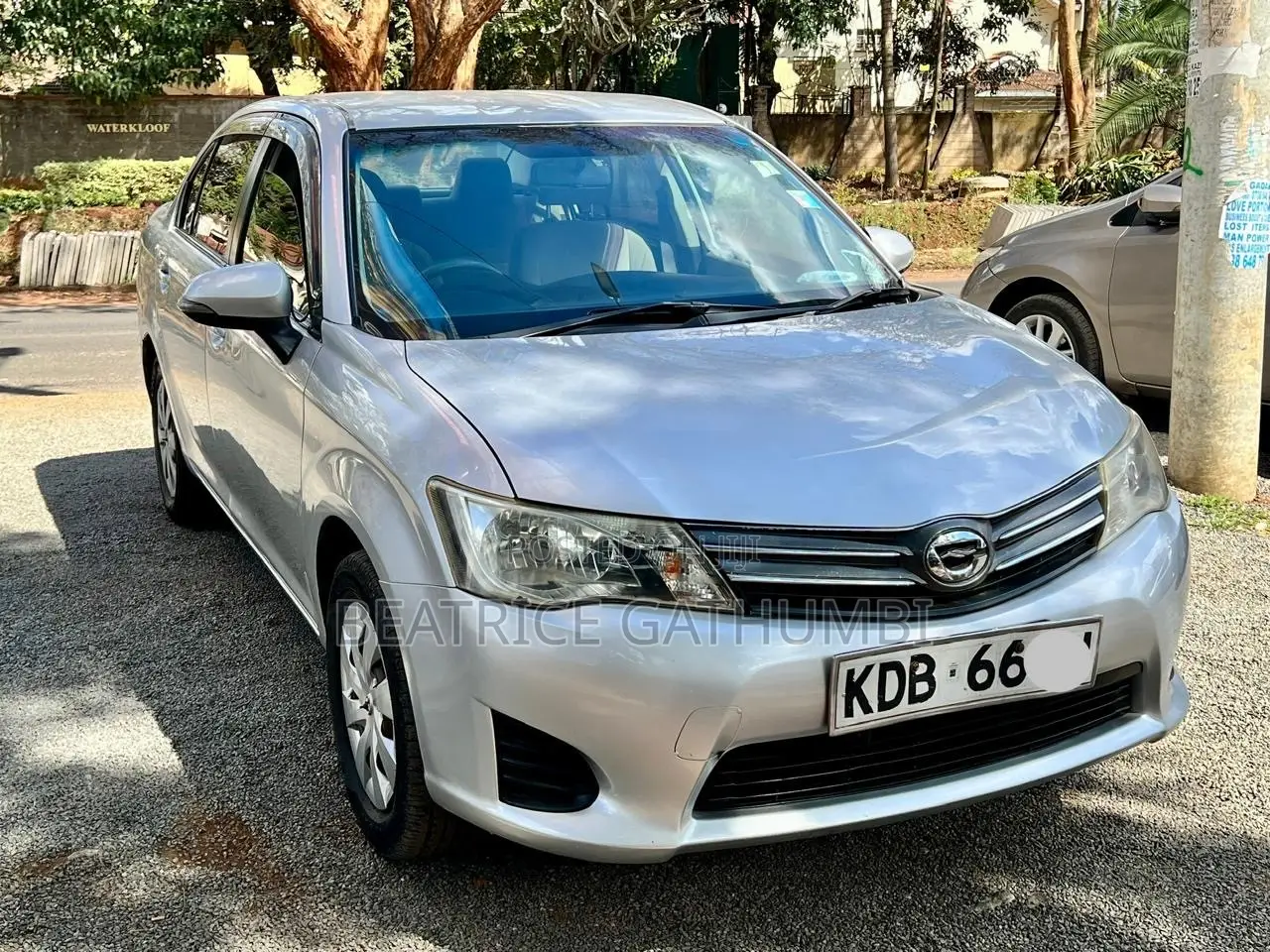Toyota Axio 2014 Silver