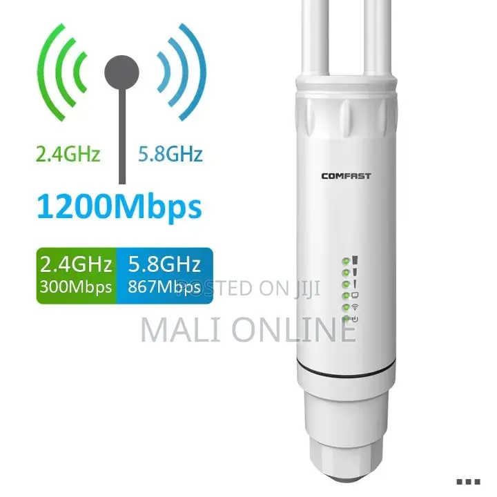 COMFAST Outdoor High Power Wireless AP 1200Mbps Dual Band 2.4G 5.8G