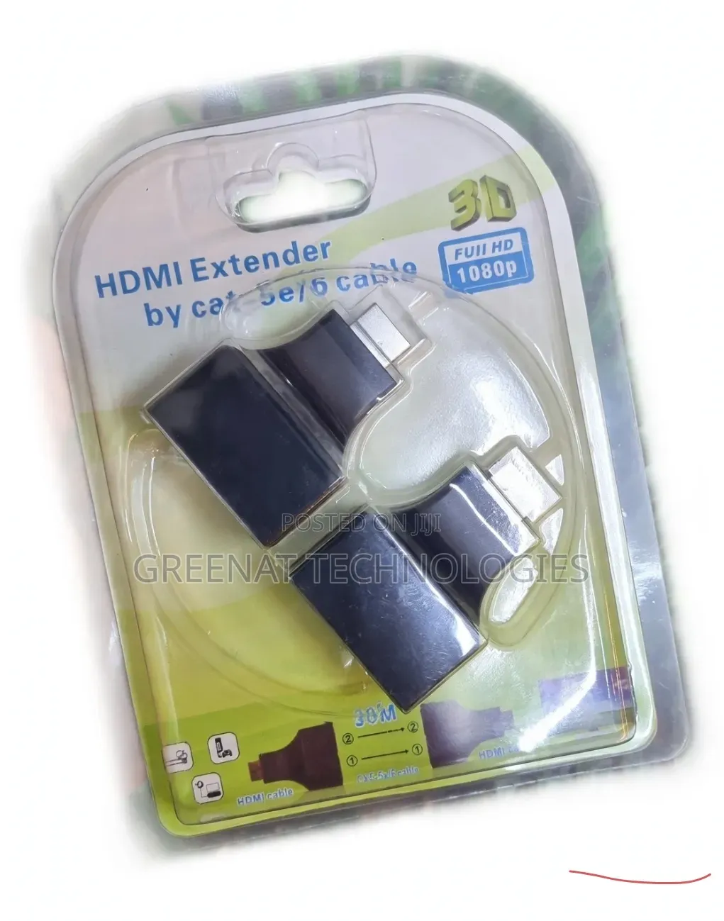 HDMI Extender by CAT5e/6 Cable HDMI to RJ45 Extender Full HD 1080p