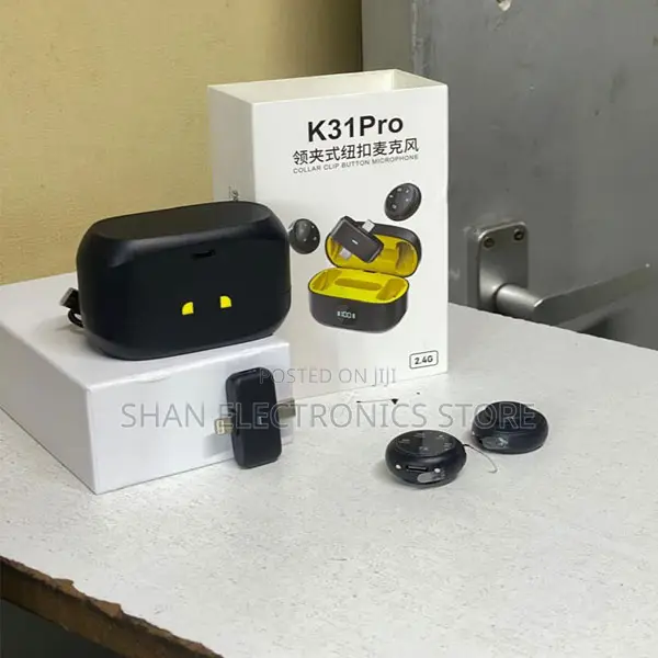 K31PRO Wireless Microphone With Low Latency Audio Transmission