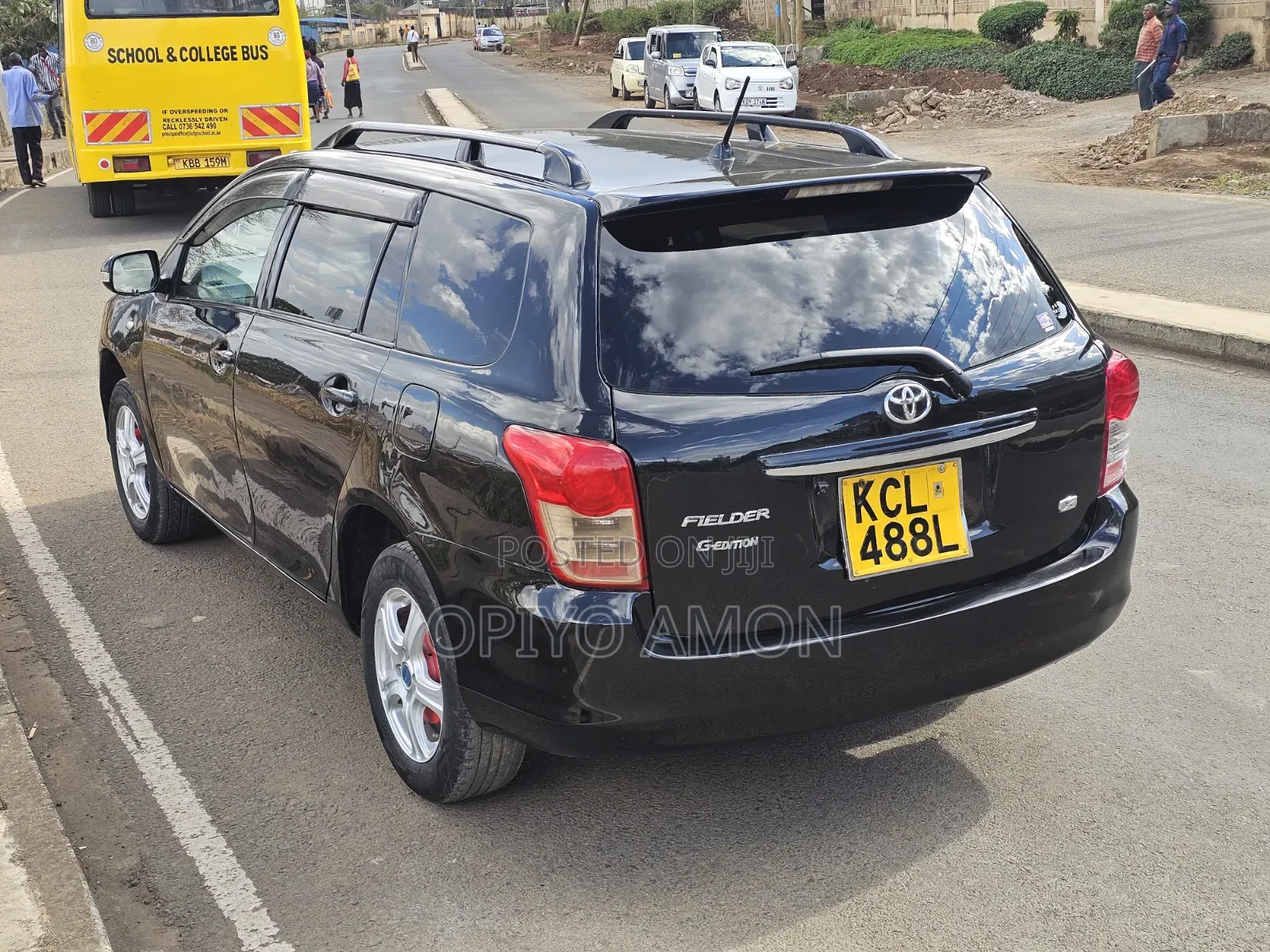Toyota Corolla Fielder 2010 Black