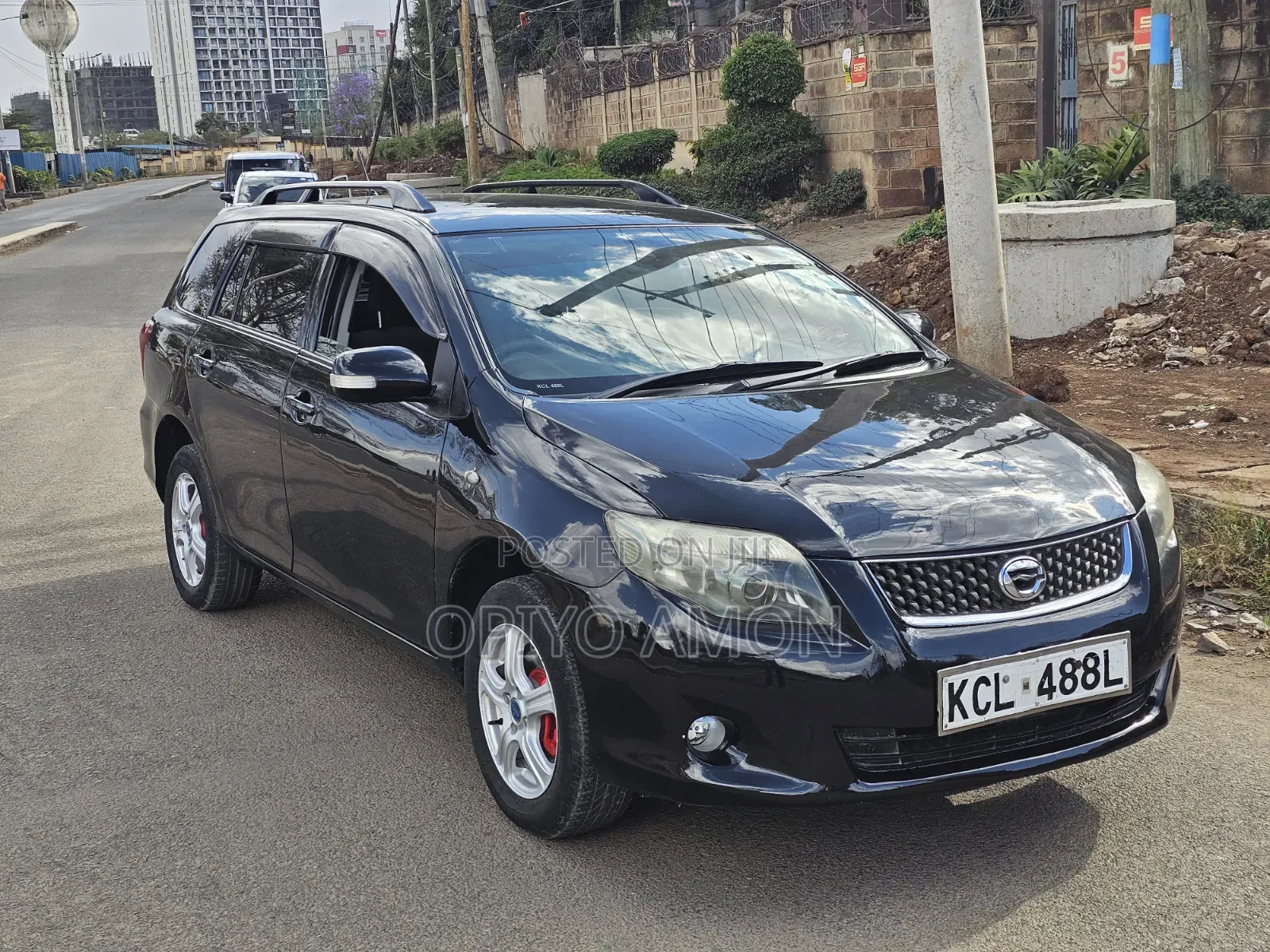 Toyota Corolla Fielder 2010 Black