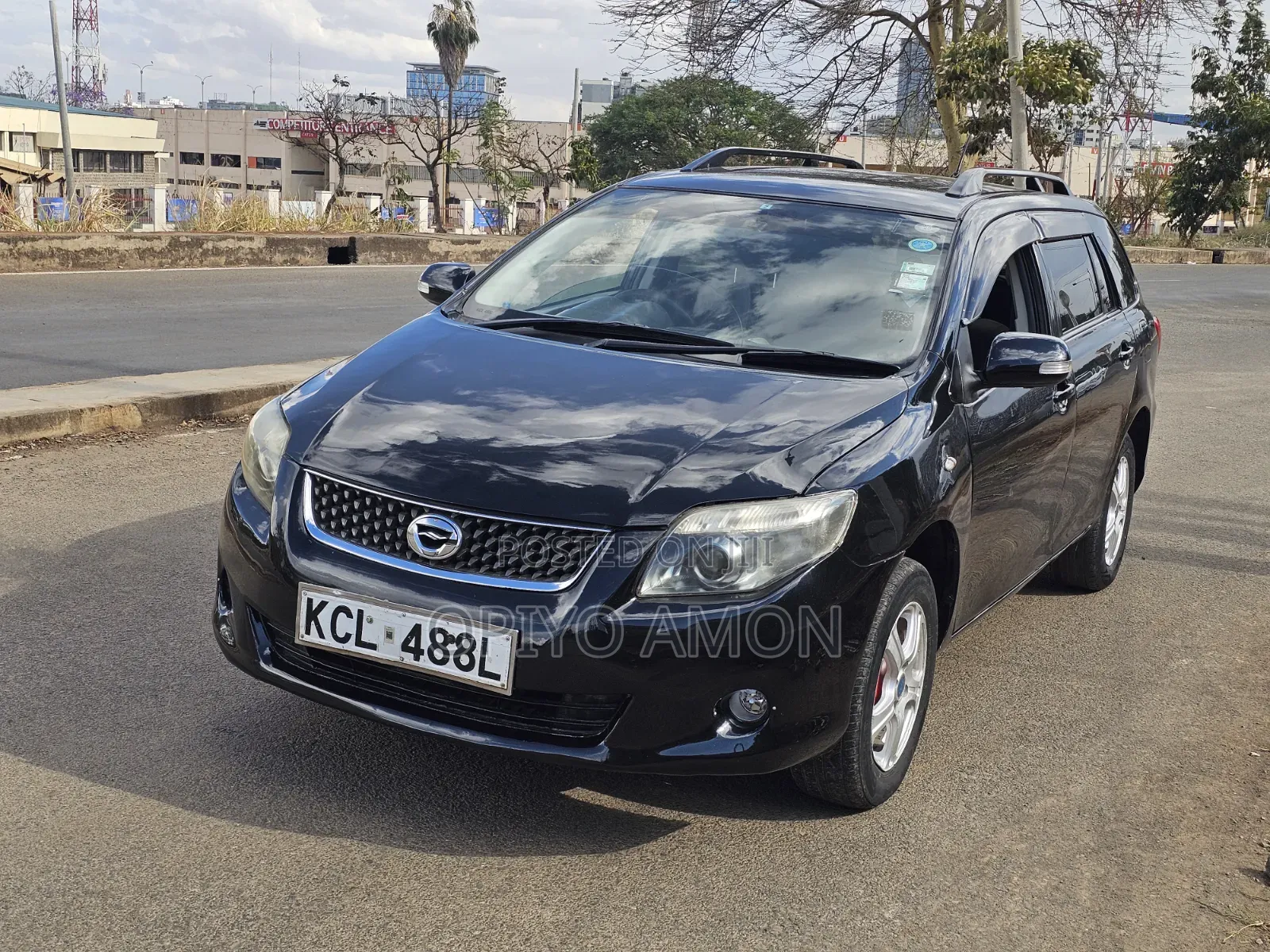 Toyota Corolla Fielder 2010 Black