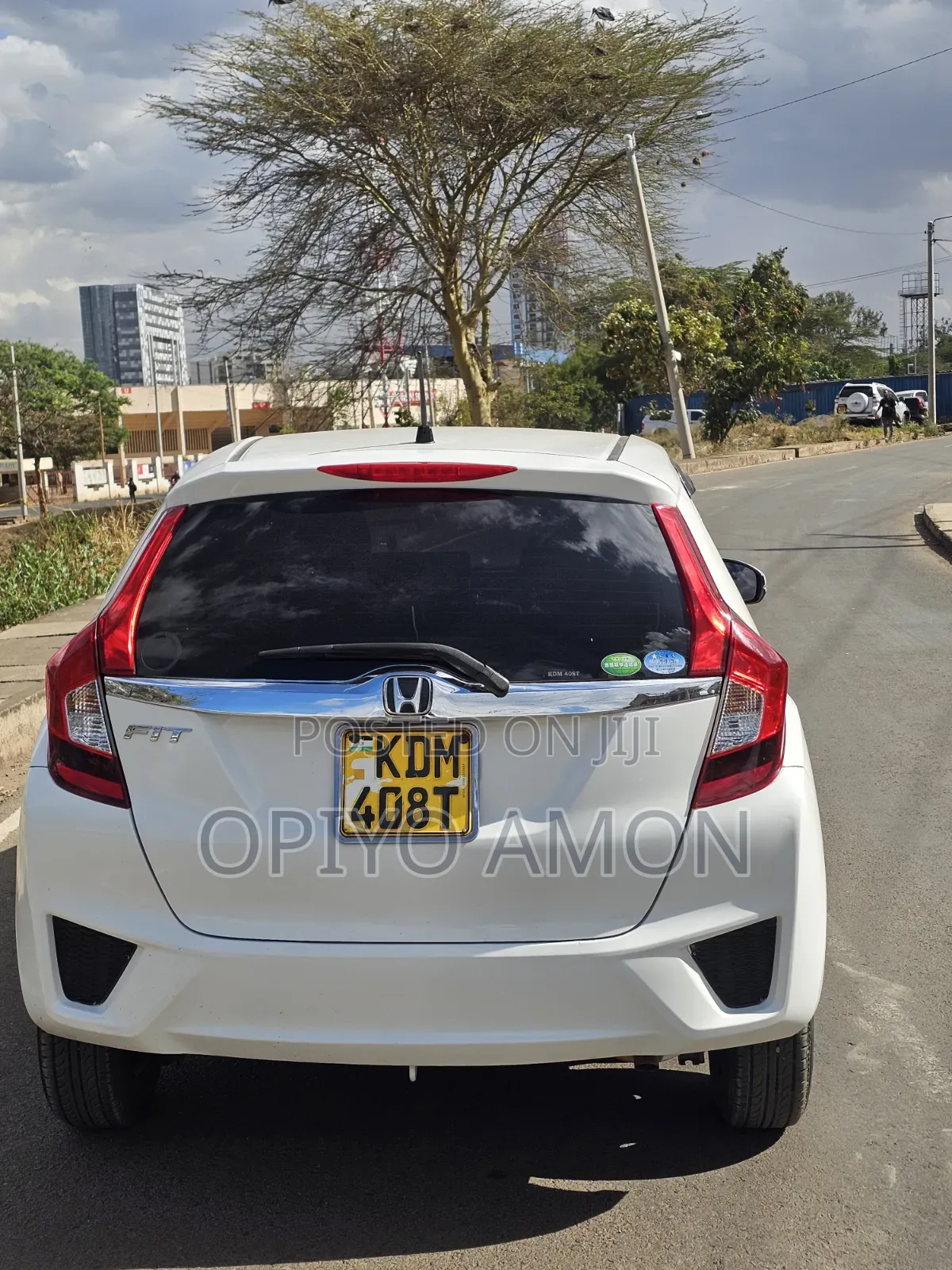 Honda Fit 2016 White