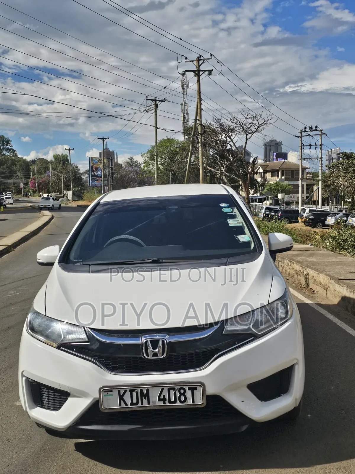 Honda Fit 2016 White