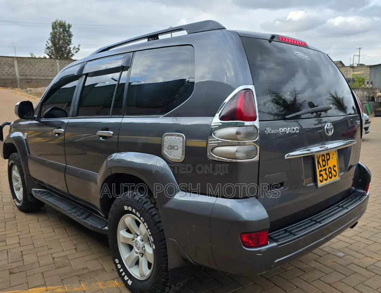 Toyota Land Cruiser Prado 2006 Gray