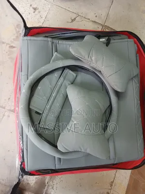 Grey Leather Seats Covers