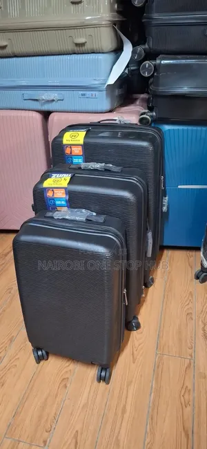 3 in 1 Set Rubber Suitcase Size 30