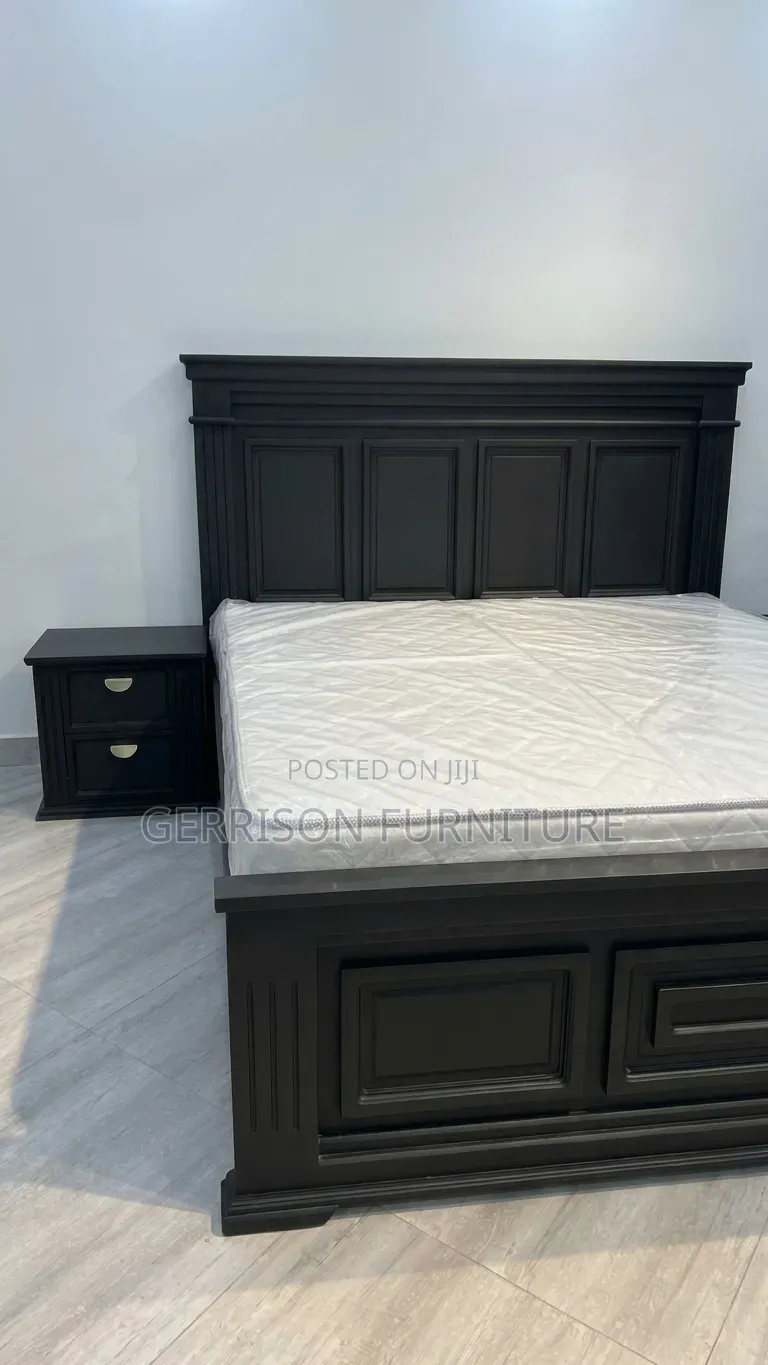 Premium 5x6 Hardwood Executive Bed Frame & Locker (Buy Combo or Solo)