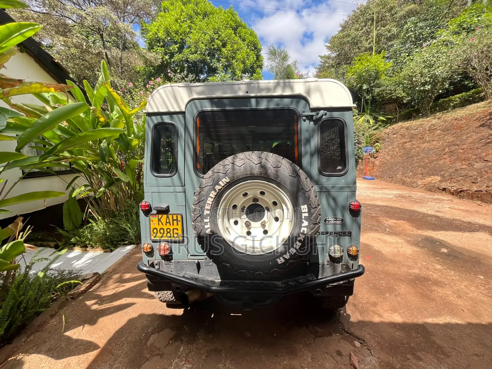 Land Rover Defender 1988 Gray