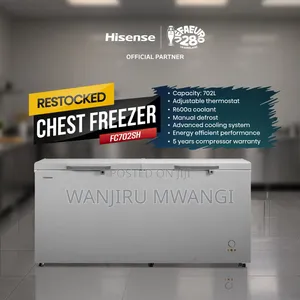 Hisense FC702SH 702ltrs Double Door Freezer
